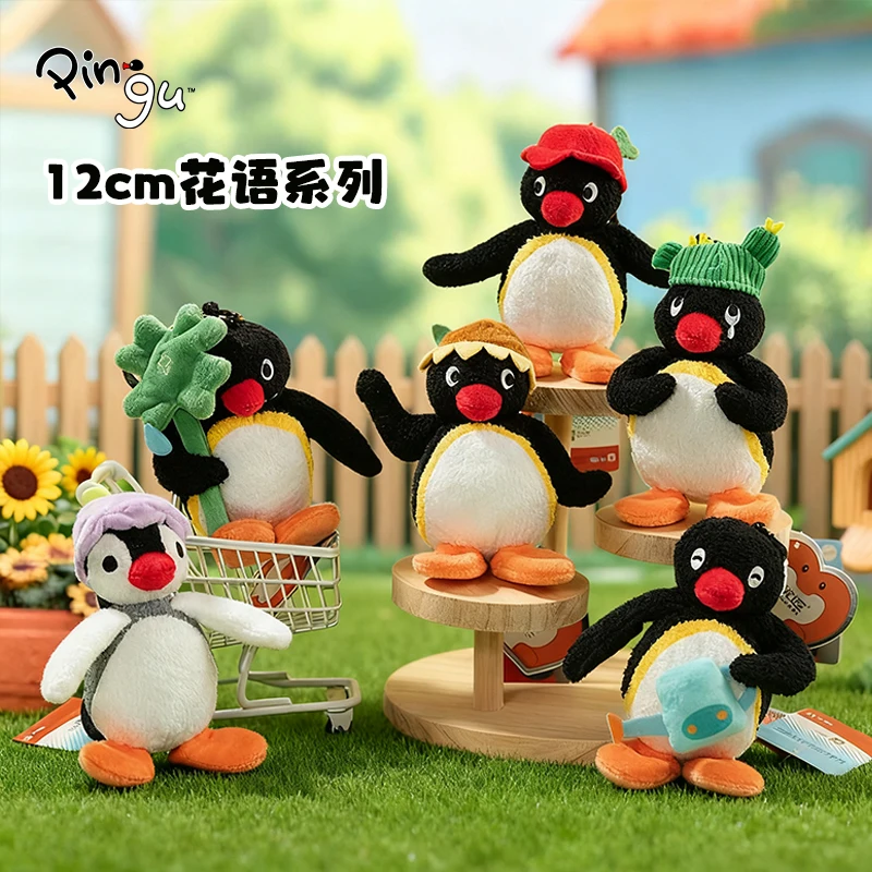 Pingu Kawaii Penguin Stuffed Toys Cartoon&Cute Plush Dolls Throw Pillow Birthday Gift For Kids Friends Boys Home Decoration