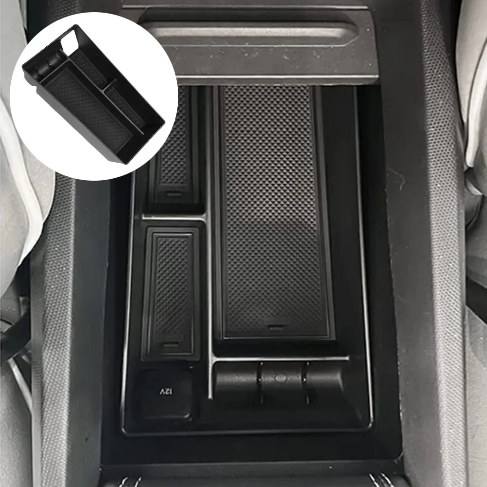 Car Center Organizer Container Tray Console Armrest Storage Box For Mustang Mach-E 2021 2022 2023  Decoration Accessories