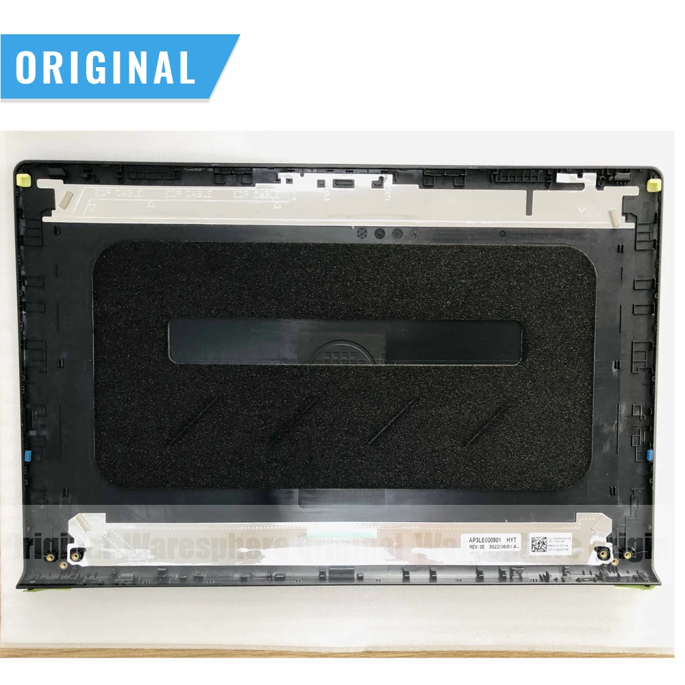 Imagem -04 - Tampa Traseira do Lcd para Dell Preto Dell Inspiron 3510 3511 3515 3520 3521 0wpn8 00wpn8 Ap3le000901 Novo