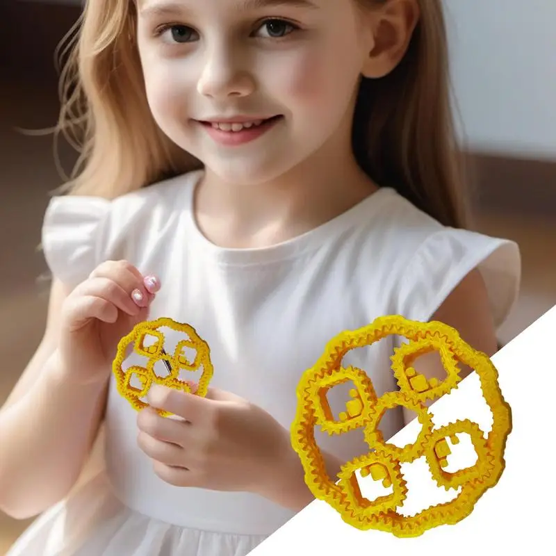 Fidget speelgoed kleine zintuiglijke planetaire uitrusting draagbare stressverlichting artefact voor volwassenen tieners Fidget zintuiglijke vingertop gyroscoop