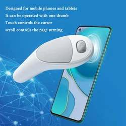 Wireless Bluetooth Thumb Air apple Mouse Finger Touch Remote Rechargeable Mause Computer Palm Mice For Tablet TV PC Android IOS