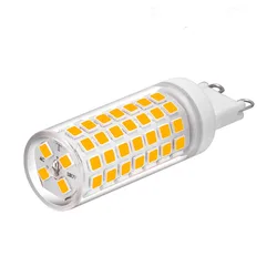10pcs Dimmable G9 G4 E12 E14 E17 LED Bulb 3000k 4000k 6000k 110V/220V Corn Lamp 8W Pendant Chandelier Light Replace 100w Halogen