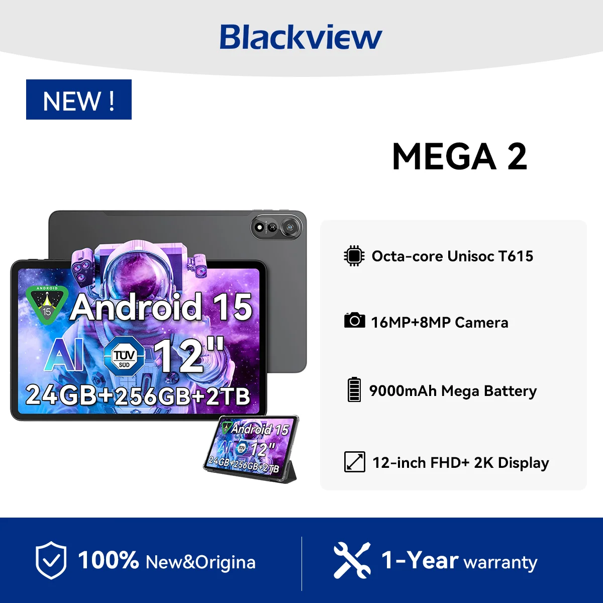 مراجعة تفصيلية لـ OSCAL Blackview MEGA 2.0: جهاز لوحي قوي وسريع يناسب كل احتياجاتك