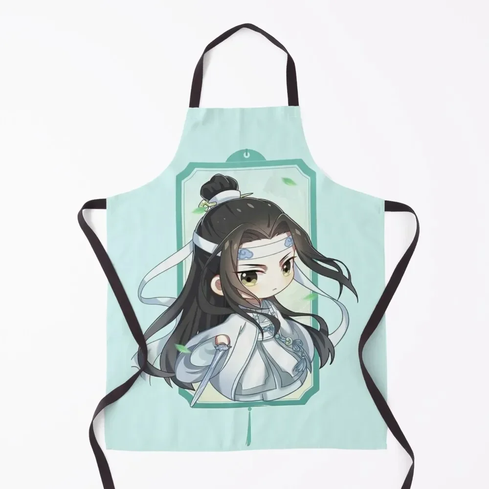 CHIBI.LANZHAN.HANGUANJUN Apron Waterproof women kitchen woman Men gift Apron