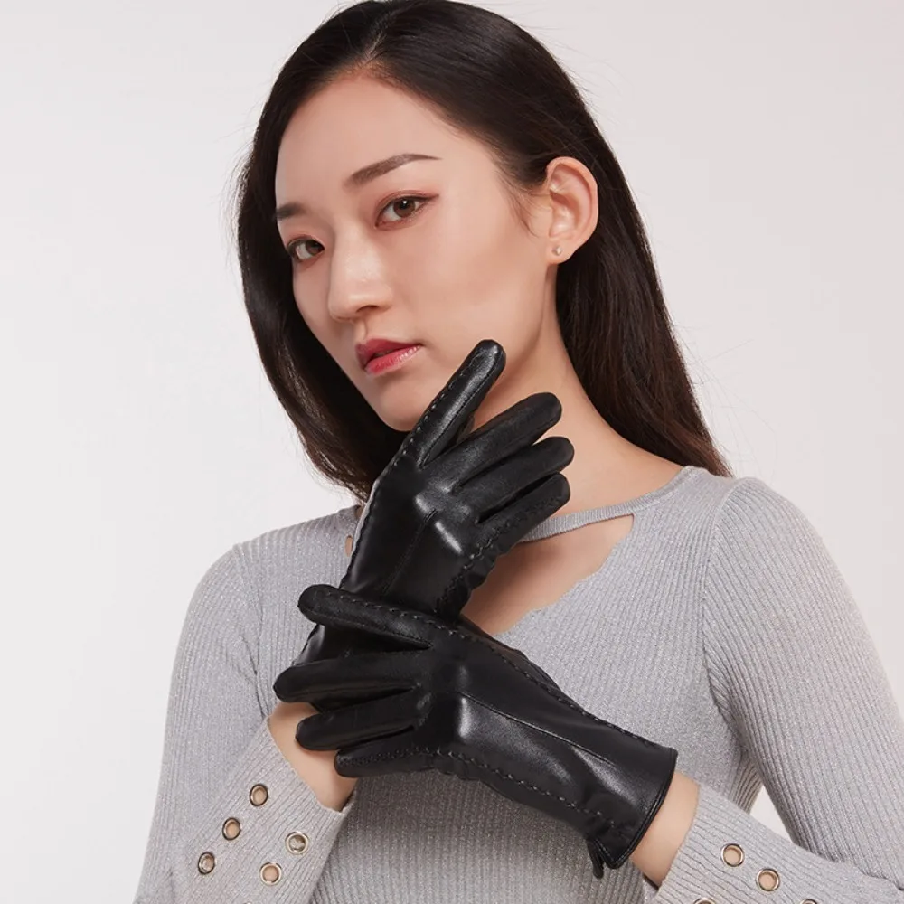 

Warm Touchable Screen Gloves Outdoor Sports Skiing Gloves Waterproof Full Finger Driving Mittens Windproof Cold Proof Gloves