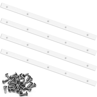 4PCS Crosscut Sled for Table Saw With Predrilled Holes and Screws for U Tracks, Woodworking, Miter Slots, Router Table, Bandsaws