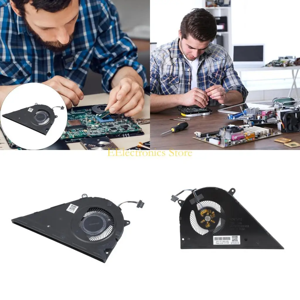 B03C Professional Laptop CPU Fan Replacement Compatible for 15EG 15MEG 15EH 15eg2000TU Optimized Airflow Metal Housing Design
