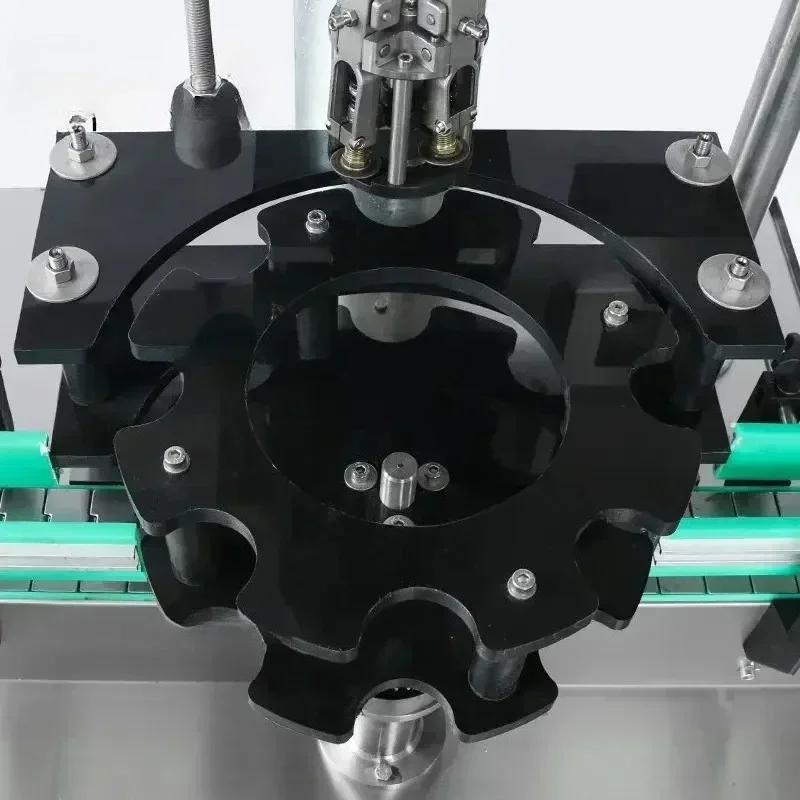 ZS-XG440C Botol Anggur Otomatis Ropp Kunci Logam Mesin Capping Crimping Tutup Aluminium