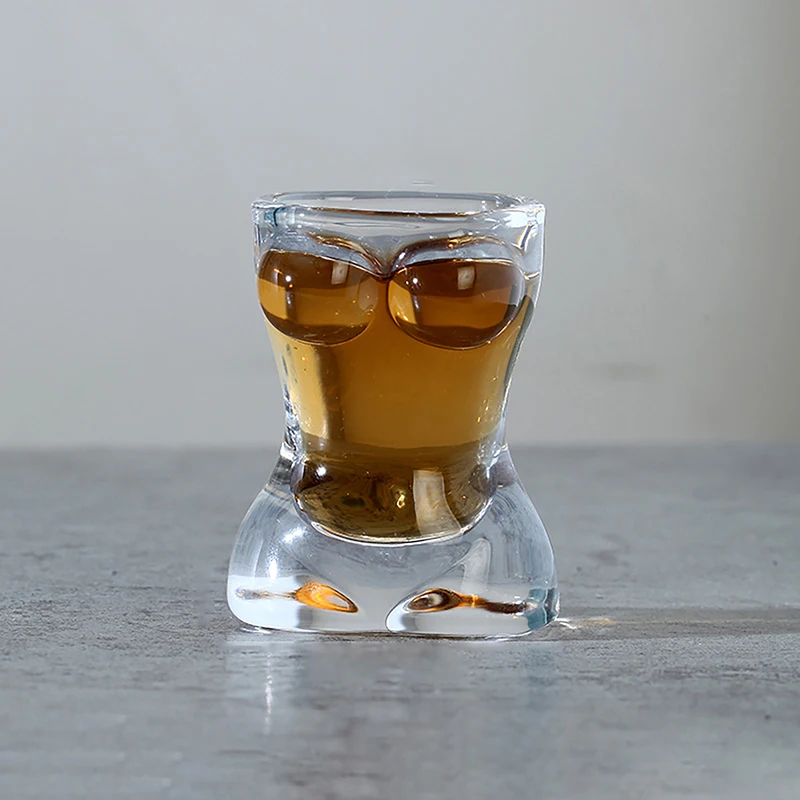 مضحك كوب للبيرة الرجال النساء الجسم فريد الشكل 1 قطعة جديد كأس للنبيذ الشفاف بار درينكوير كوكتيل القدح عصير القهوة فنجان الشاي