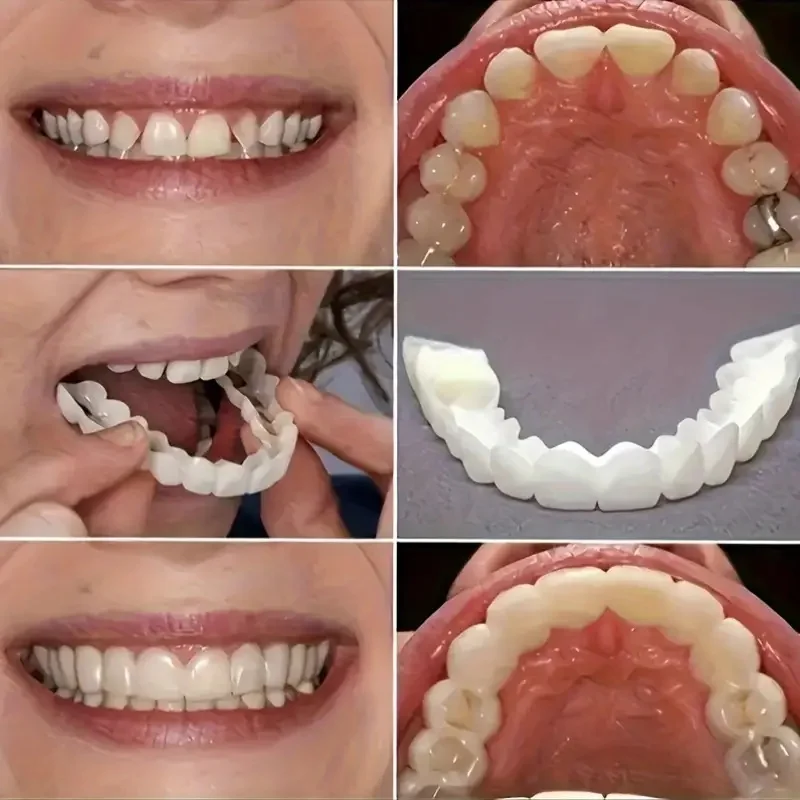 Confident Fleece Vintage Style Dental Grillz pour femme, parfait pour Halloween, Noël et masade, fêtes Tim