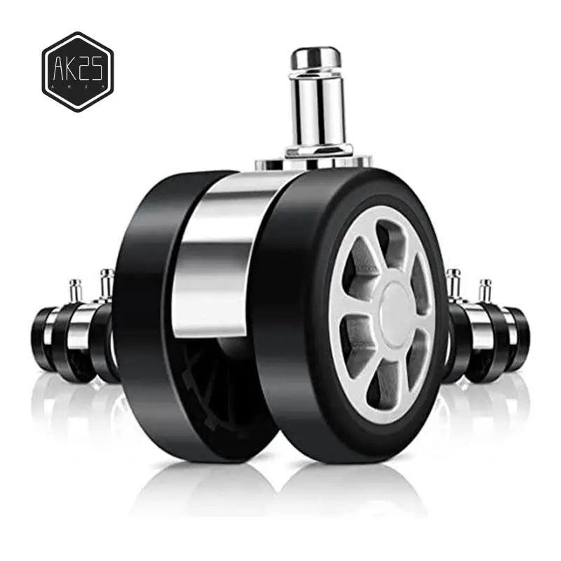 

AK25-Роликовые колеса для офисного стула, сменные колеса для настольного стула, роликовые колеса, ролики для стульев для паркетных полов