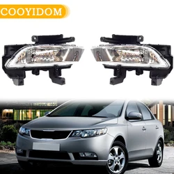 Front Bumper Fog Light Assembly For KIA Forte 2009 2010 2011 2012 2013 Driving Light Foglight Headlight Car Accessorie With Bulb