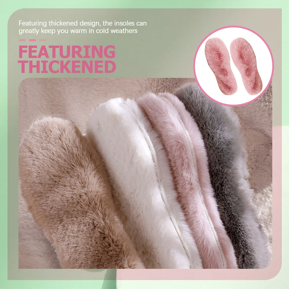 

4pcs Insoles Insoles For Unisex Inner Soles Winter Boots Slippers Unisex Foot Warm Inner Soles Care Insert Sole