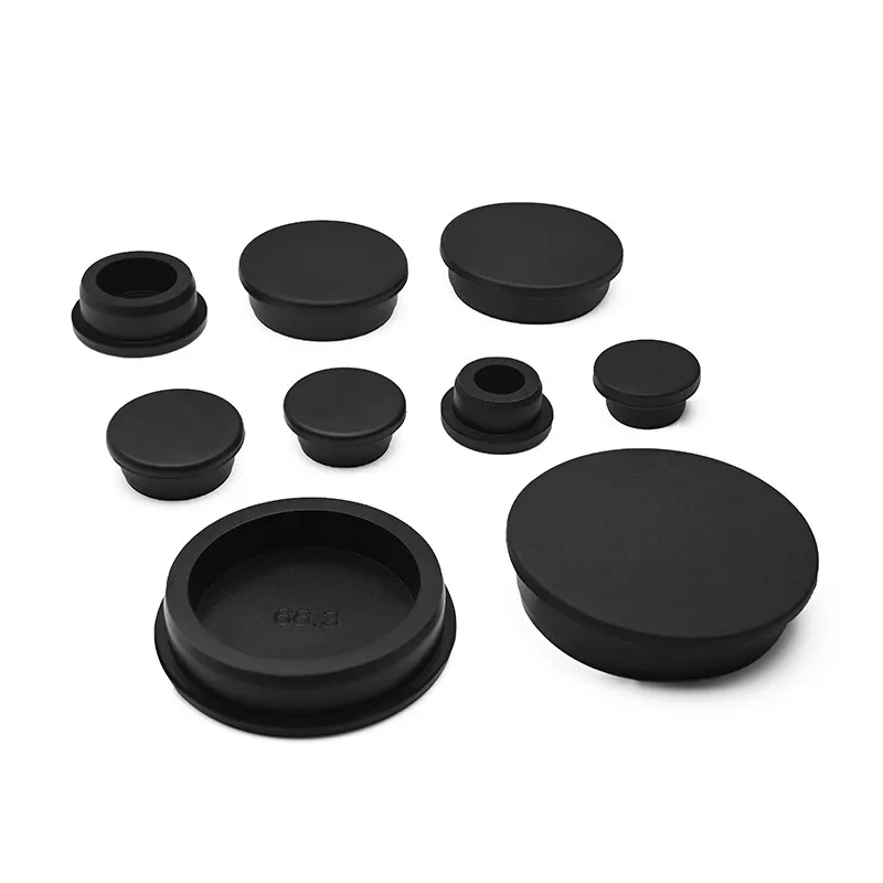 1-10Pc T6-T81.3 Silicone Soft Plug Waterproof Sealing Plug Rubber Dustproof Protection Plug Black Solid/hollow Sealing Accessory