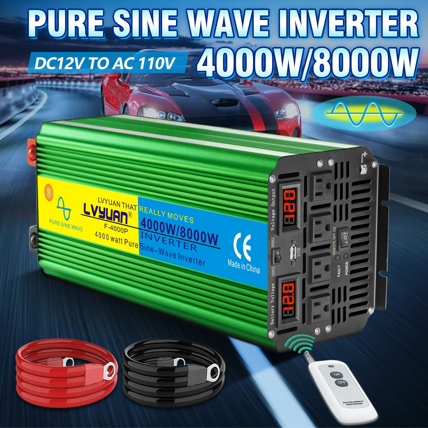 Pure Sine Wave Inve…
