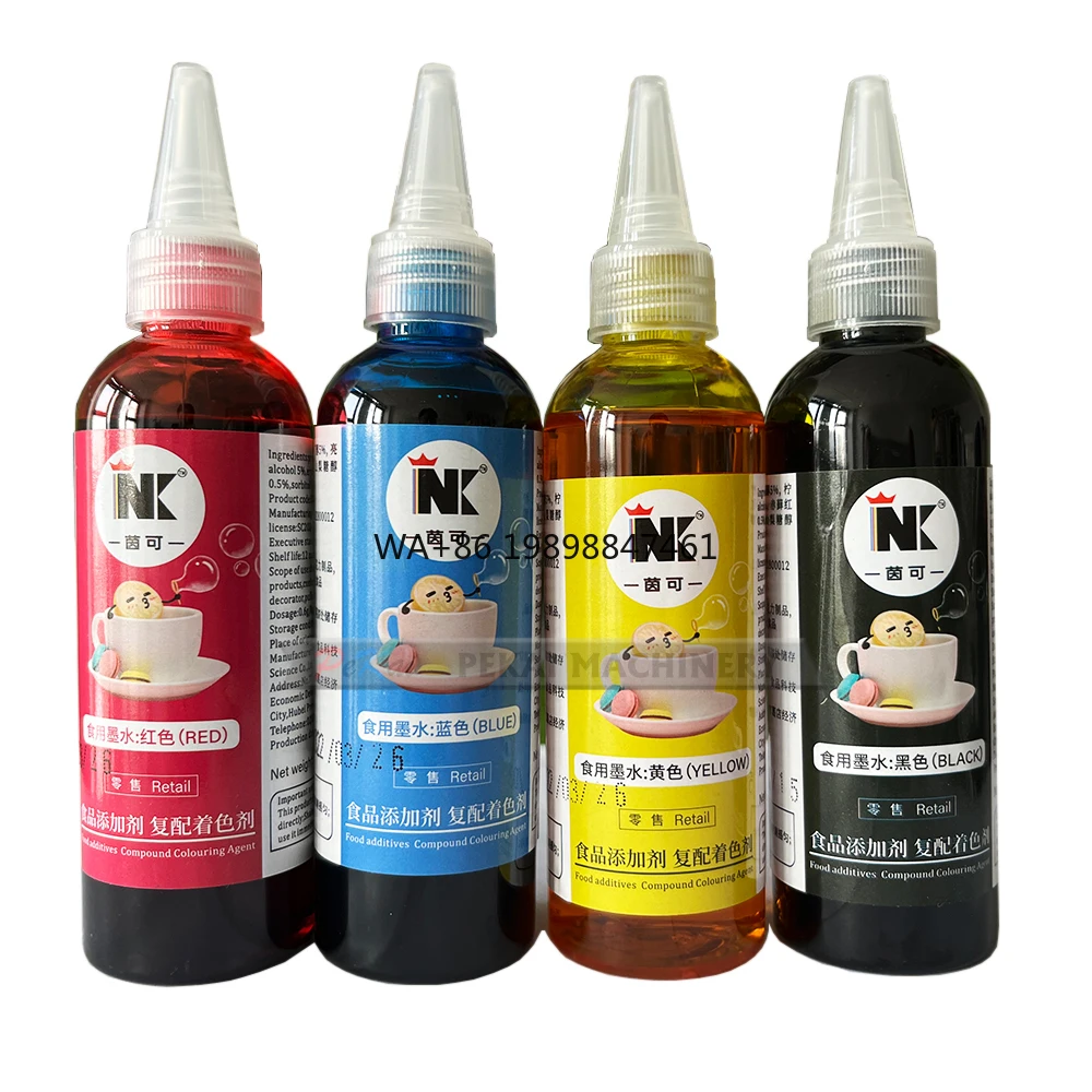 

100ml CMYK Food Edible Ink for Epson CISS Printer Ink