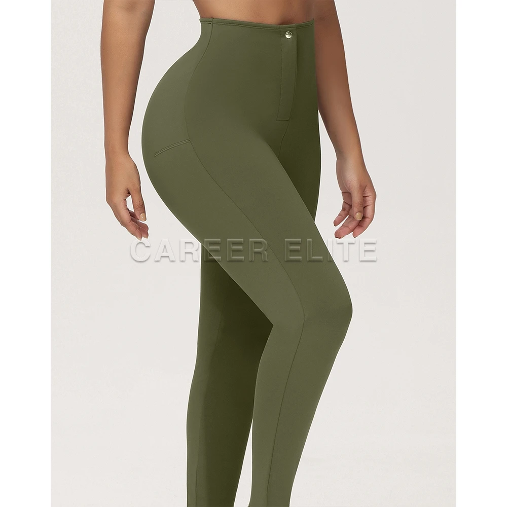 Women High Waist Body Shaper Tummy Compression Leggings Pants Reducing and Shaper Thigh  Slimmer Sheath Stretch Skinny Trousers