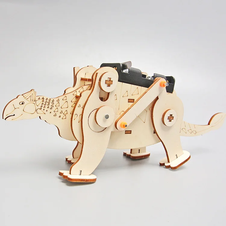 DIY Ankylosaurus Dinozaur Making wynalazek Ręcznie robione materiały Montaż modelu dinozaura Puzzle Zabawki edukacyjne