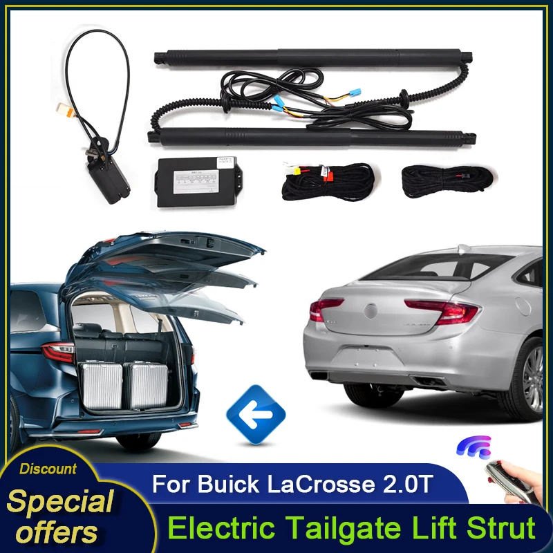 

For Buick LaCrosse 2.0T 2016~2023 Car Electric Tailgate Tail Gate Strut Vehicle Power Rear Door Lift System Kit for Trunk