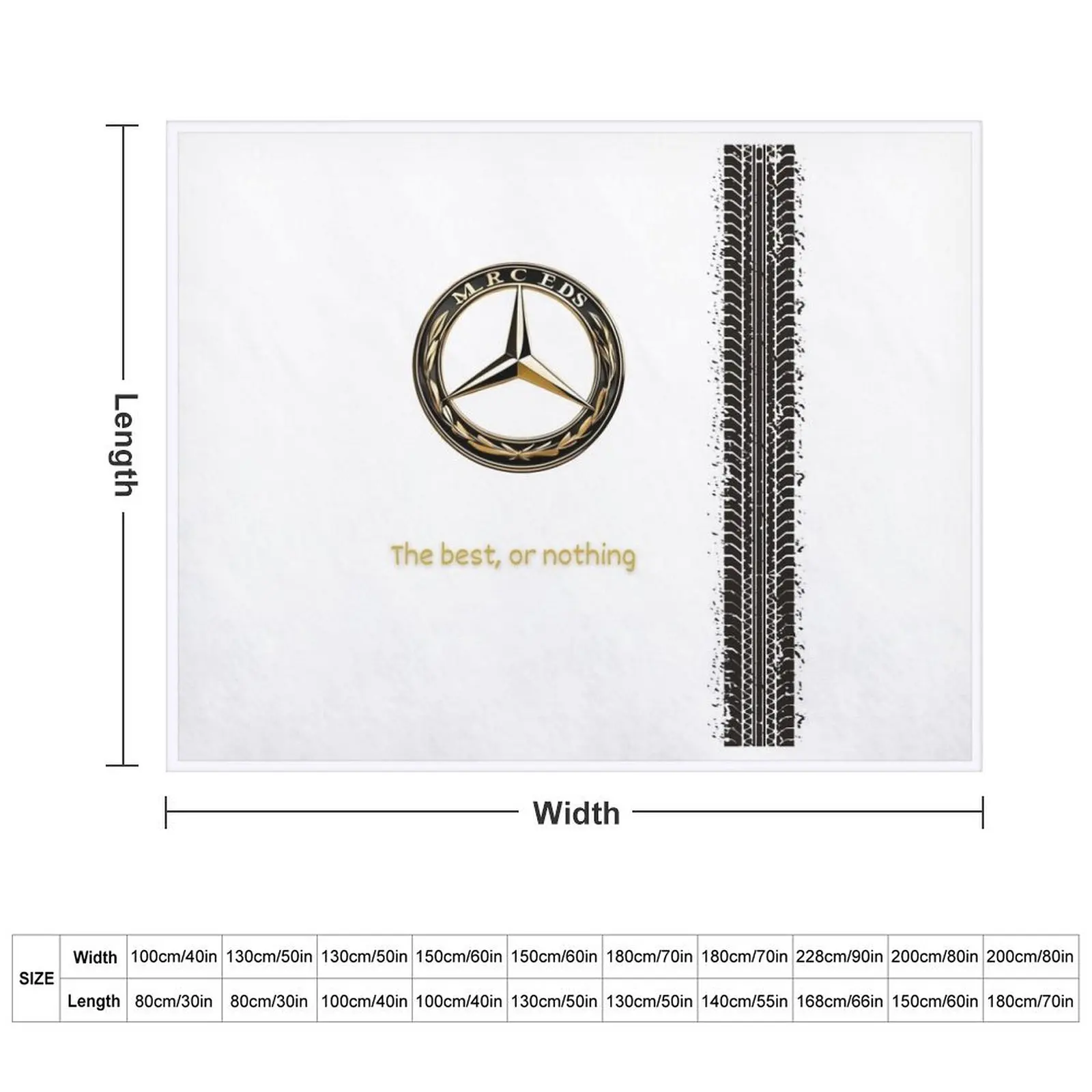 Explore New Mercedes Benz The best, or nothing Throw Blanket Cute Plaid Luxury Throw christmas decoration Thin Blankets