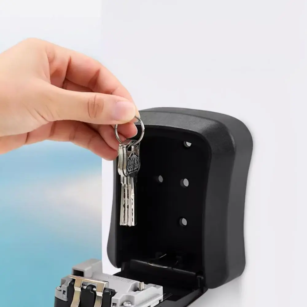 Peephole Mount Password Key Safe Security Storage Organizer No Drilling Required Durable Plastic Home Access Tool