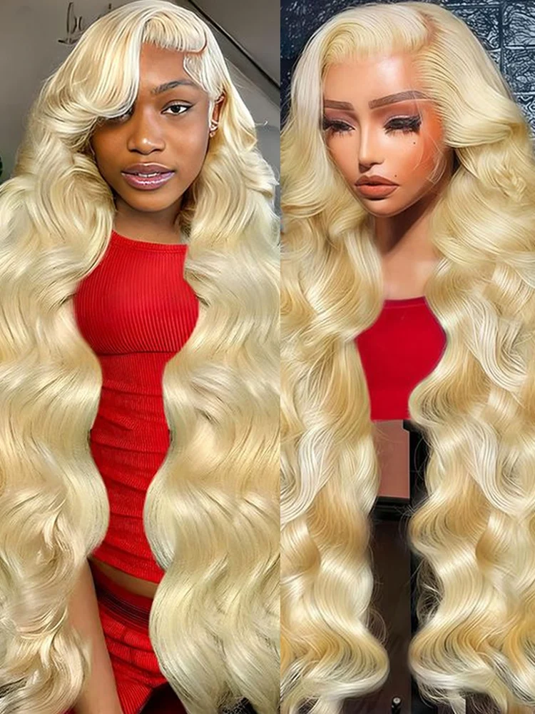 613 Hd Lace Frontal Wig 13x6 Body Wave Wig Raw Hair Vietnamien PrePlucked Blonde 13x4 Lace Front Wig Human Hair 360 Lace 30" 40"