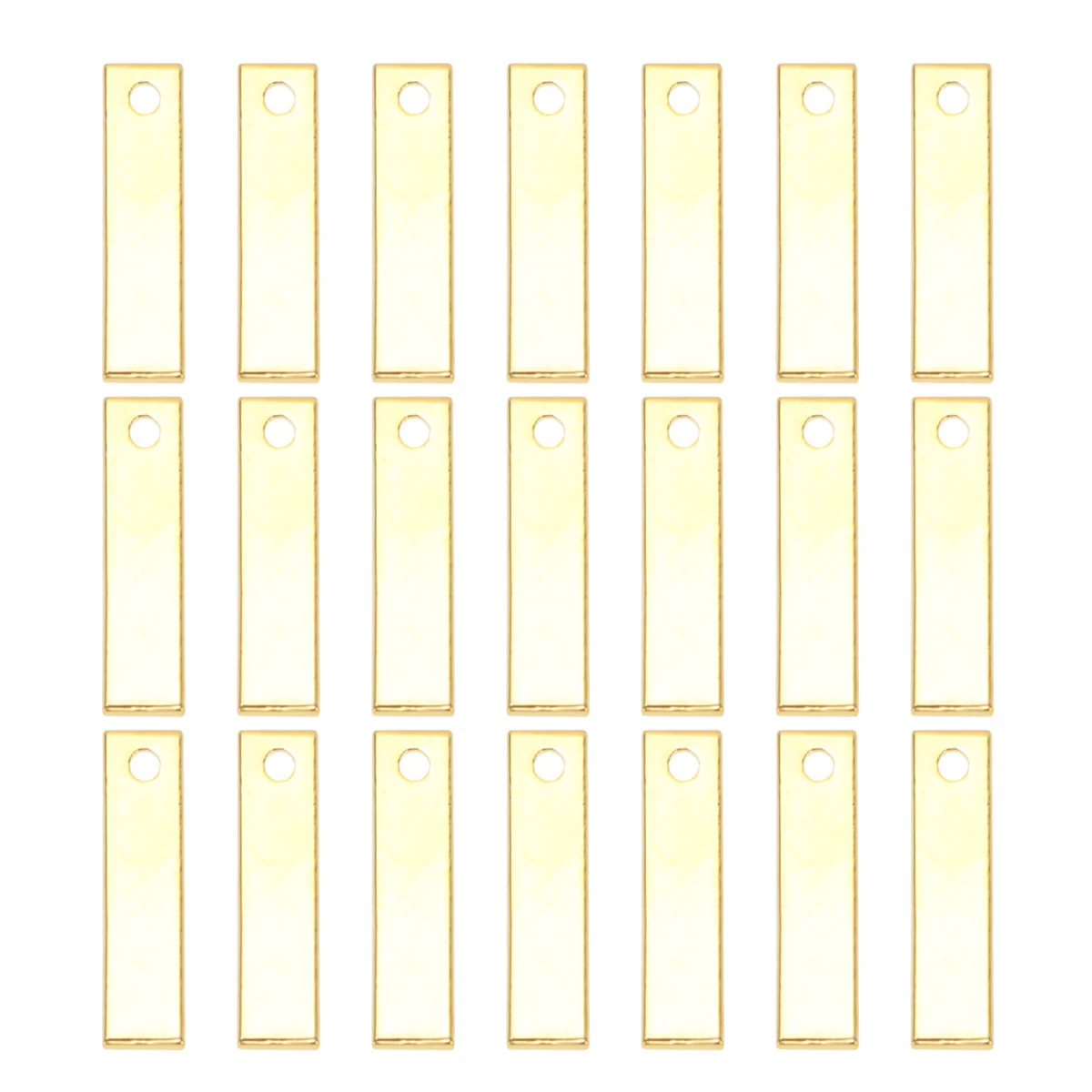 

30pcs Single Hole Copper Slices For Jewelry Making Diy Charms Craft Supplies Copper Pendant Charm Diy Pendant Set