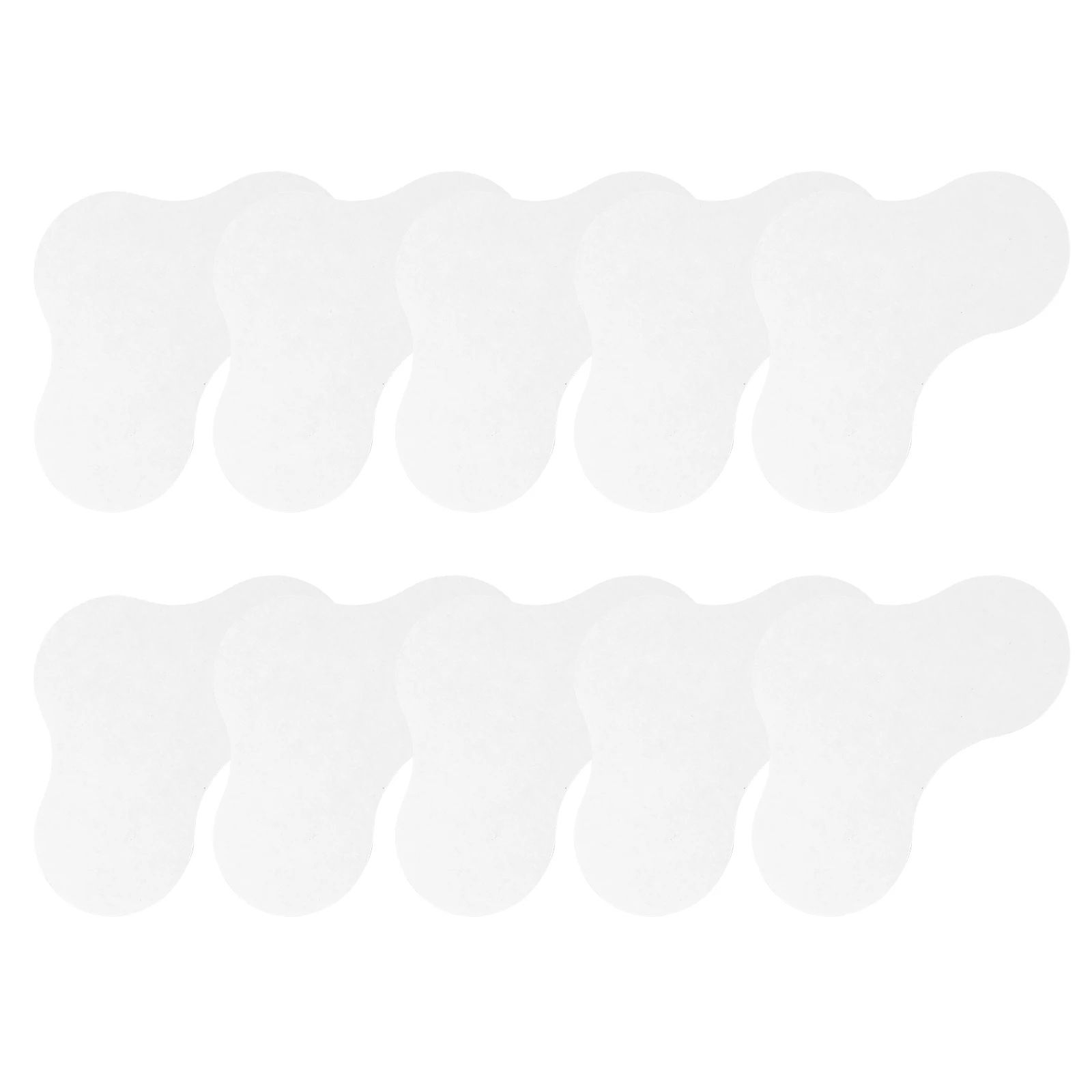 

10 Pcs Anti-slip Carpet Stickers Floor Mat Square Adhesive Grips Rug Ceramic Tile Tape Installation Plastic