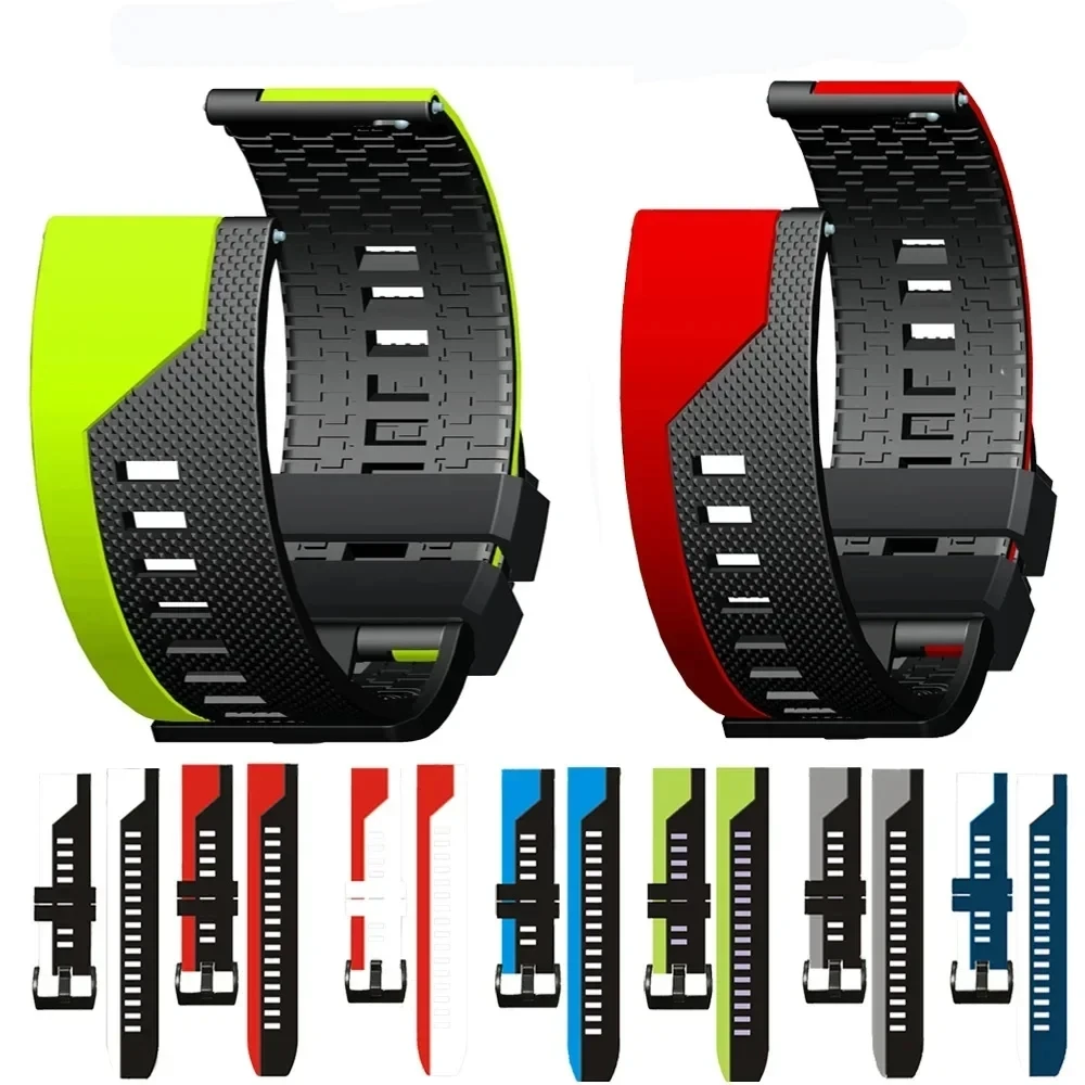 Sport Silikon band für Polar korn x/pro/vantage m m2 Uhren armbänder ersetzen Armband 22mm für Coros Apex Pro/46mm Handgelenk zubehör