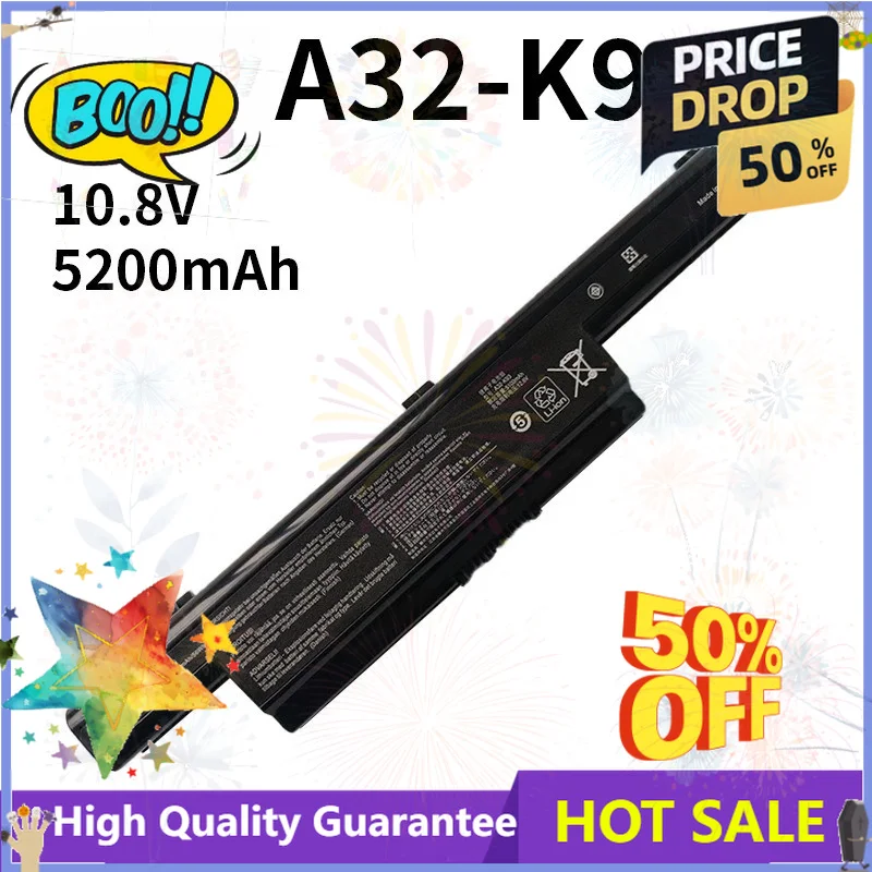 SWZY SWZY 10.8V 5200mAh A32-K93 A42-K93 A41-K93 Laptop Battery For ASUS A95VM A93 A95V K93 A93SM K93SV K95VM A93S K95V A93SV 10.