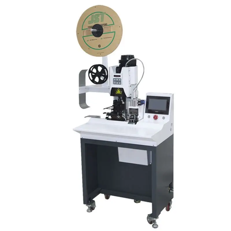 Jianbo Полностью автоматическая машина для нажатия проводов с двойной головкой для кабельных клемм для нажатия проводов для оборудования для производства кабелей с двумя концами