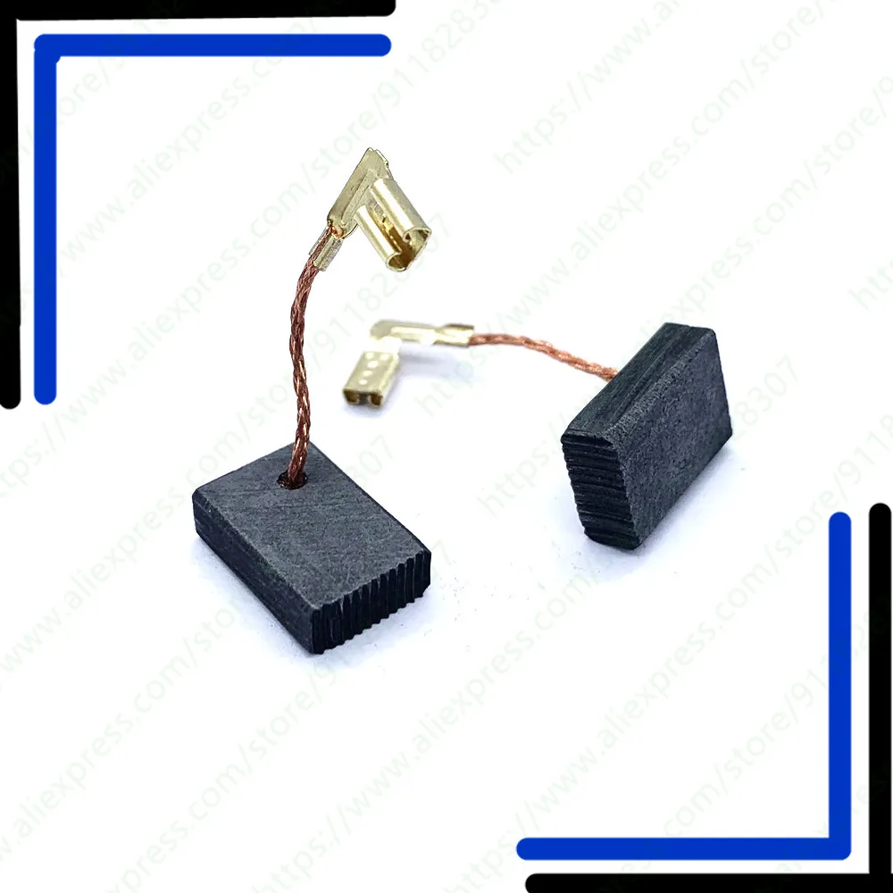 อะไหล่แปรงคาร์บอน12ชิ้นสำหรับ Makita HR2470 HR2470T HR2470CAP 9556HN 9557NB 9558NB 9553NB 9558HN 9553HB HR2811 GD0601 BHR202