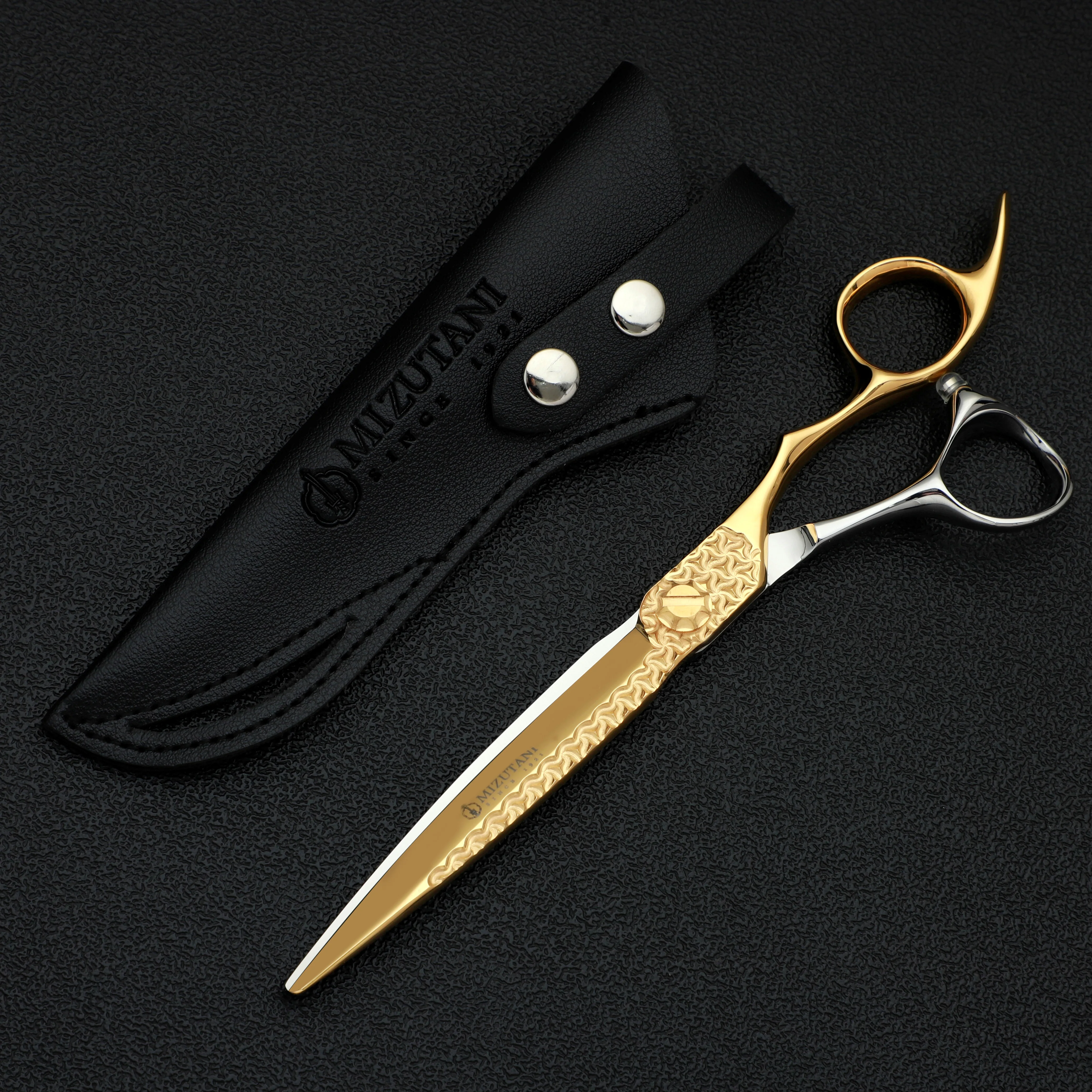 MIZUTANI barber scissors 7.0 inch VG10 material scissors CNC process sharp and wear-resistant professional salon hair scissors