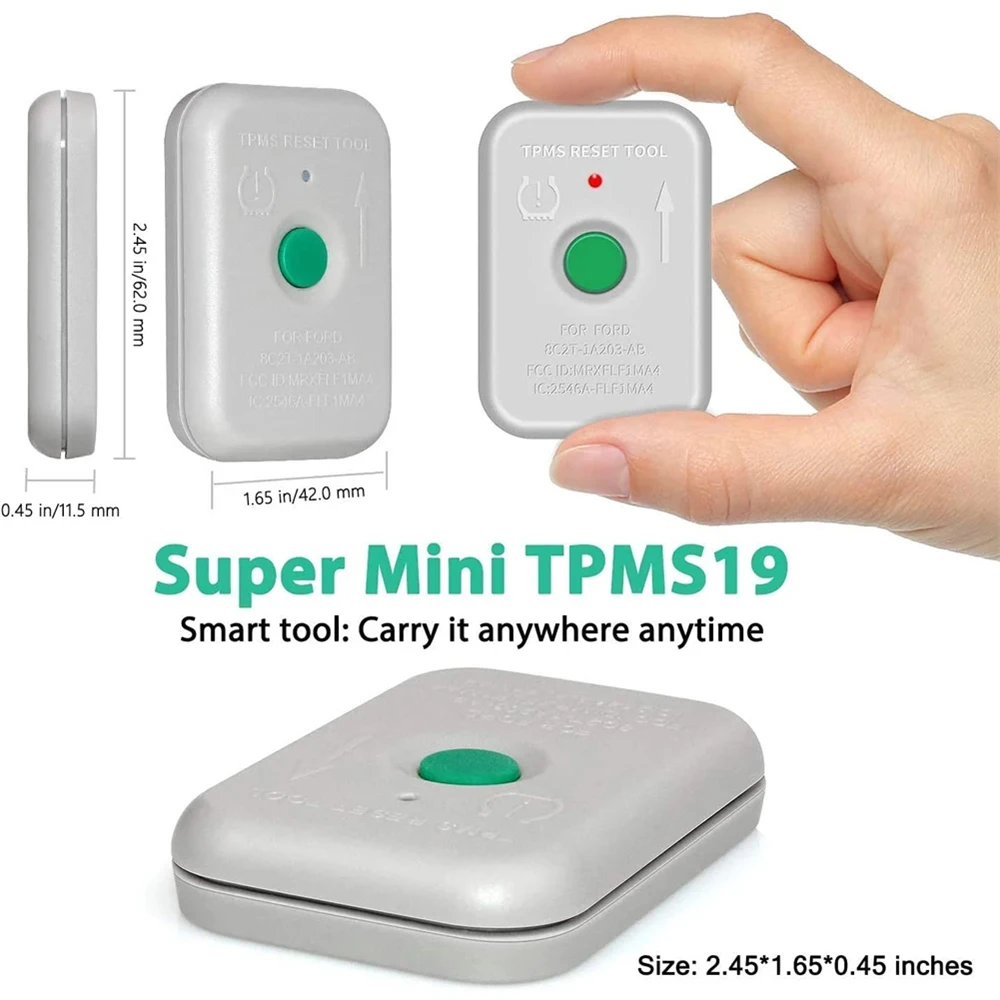 أداة إعادة ضبط ضغط الإطارات 8C2Z-1A203-A - أداة إعادة تعلم TPMS لفورد لمازدا 2005-2023، جهاز تنشيط الإطارات