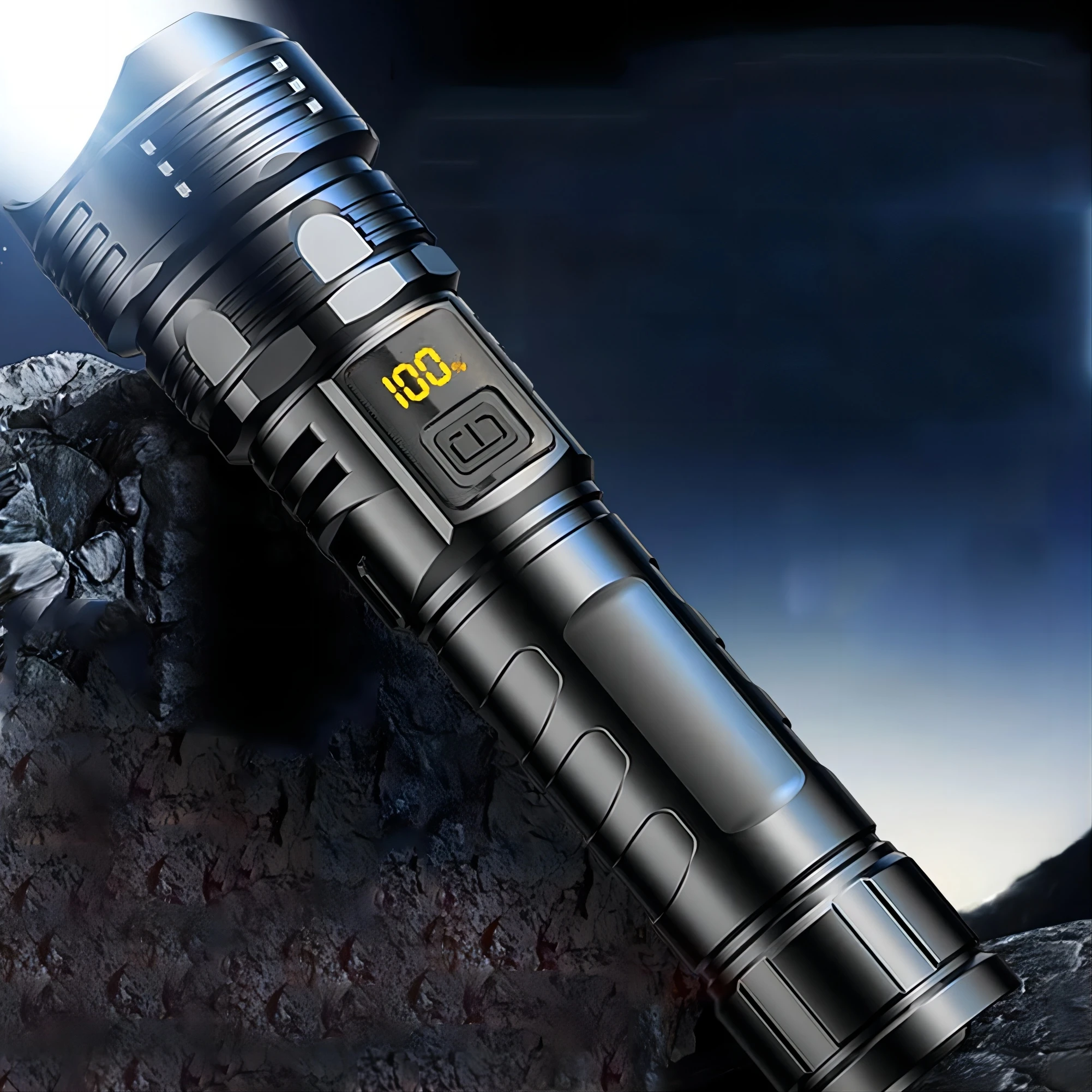 Latest High Power Led Flashlights XHP70 Waterproof IPX6 Rechargeable Led Flashlight Outdoor Torch Light Rechargeable Powerful