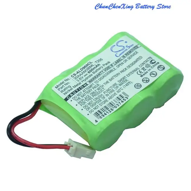 OrangeYu 600mAh Battery for Doro 1450 1455,For Panafone KX-T38001 KXT9608 KX-T9910 KXT9910DL KX-T9980,For Midland ER102