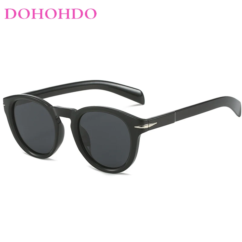 

DOHOHDO 2024 New Round Polarized Sunglasses Women Simple Retro Men Sun Glasses Versatile Casual Eyeglasses UV400 Eyewear Shades