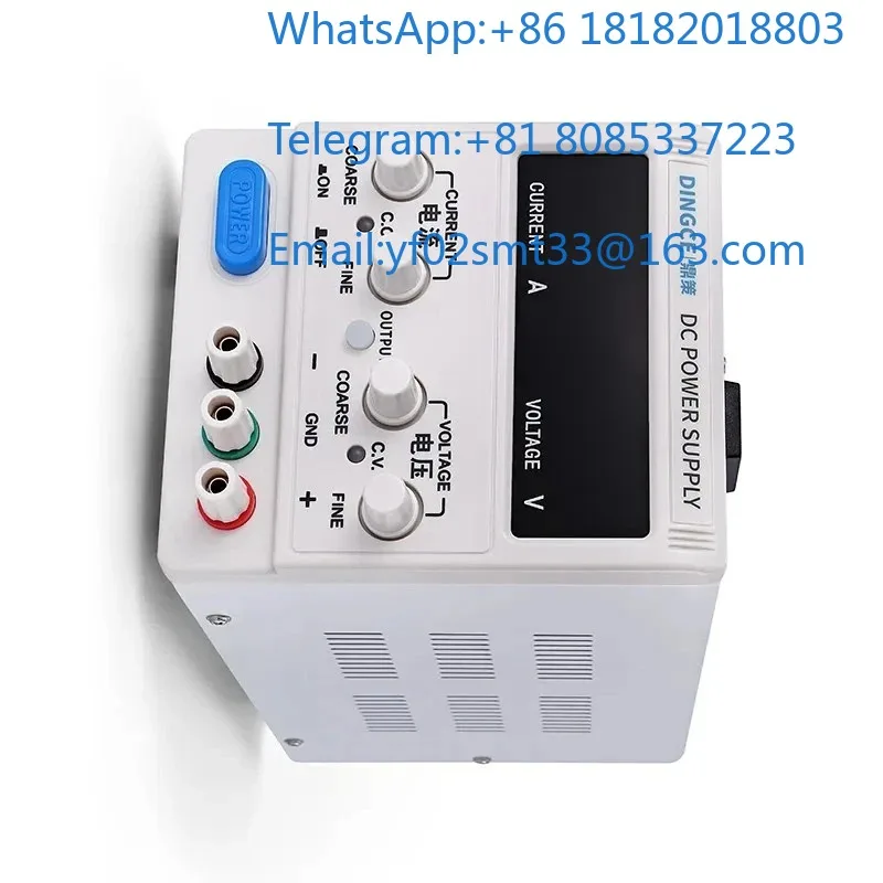 DC-303D Encoder CNC Adjustable DC Power Supply 0-30V 0-3A Regulated Power Source