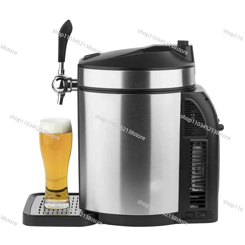 Heiße Neue Modell Fass Automatische Selbst-brauen Bier Ausrüstung Mini luftgekühlten Zugluft Spender Kleine Grill Maschine