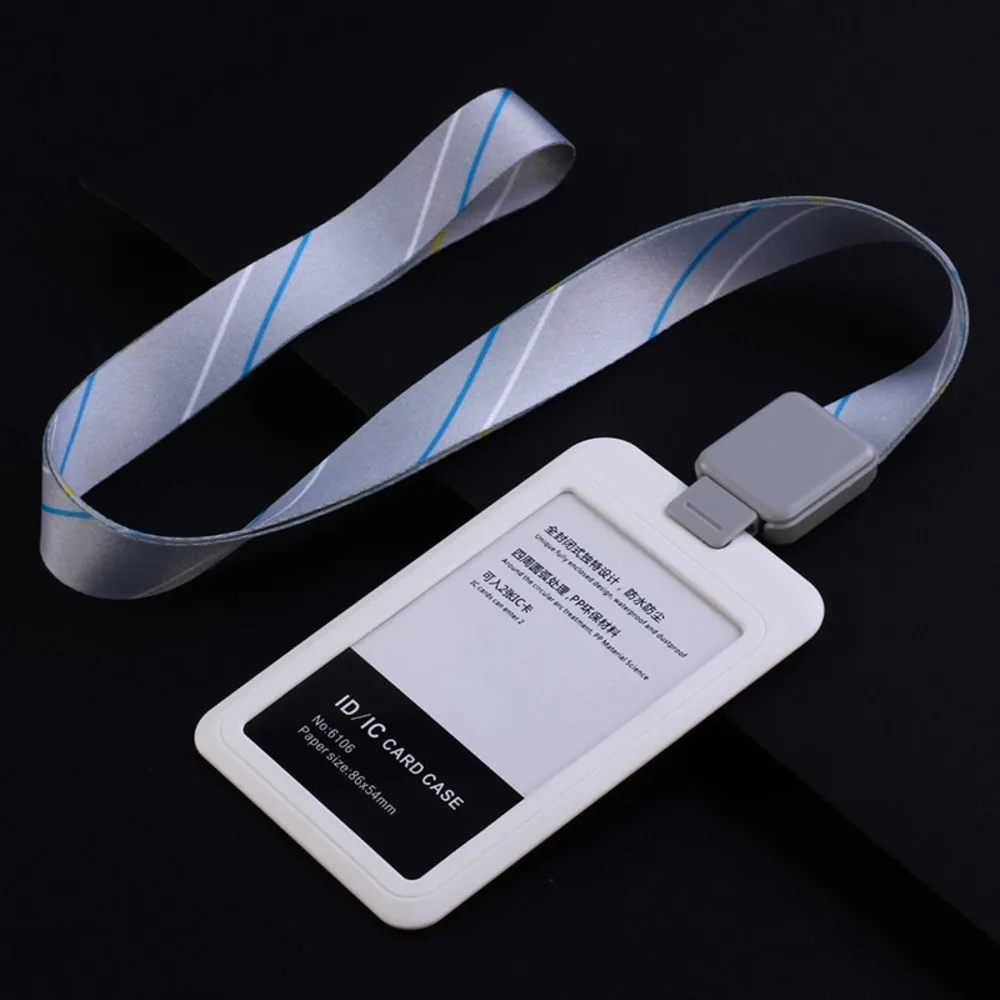 

Набор из 2 разноцветных держателей для рабочих ID-карт (на выбор) - бейджи для кампуса, идентификационные бирки для сотрудников, номерные таблички и идентификационные бейджи