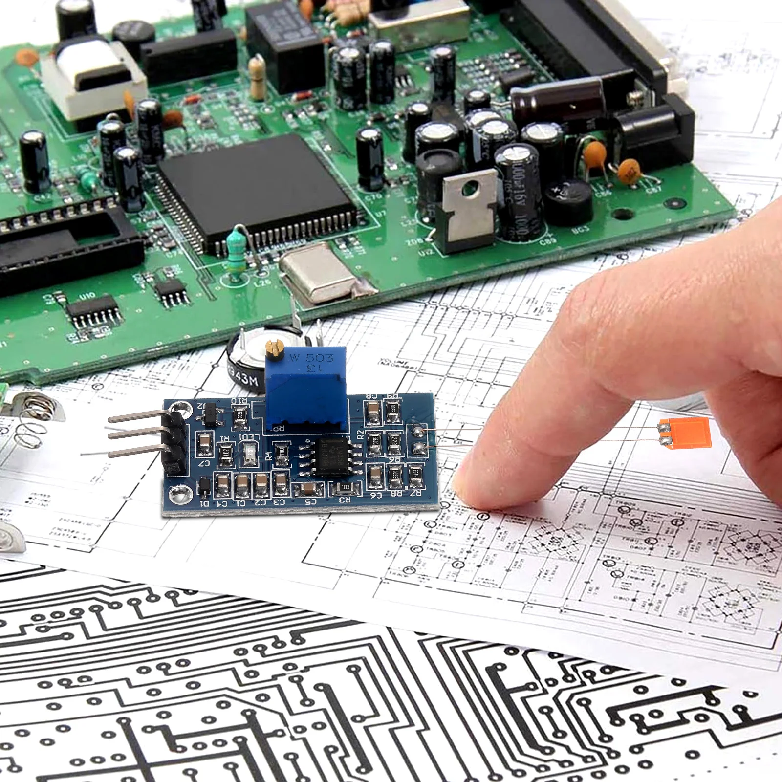 وحدة اختبار كشف الانحناء بمستشعر قياس الضغط، مخرج تناظري، عمر التعب الطويل، حماية عكسية، صمام ثنائي للمعدات الكهربائية #5