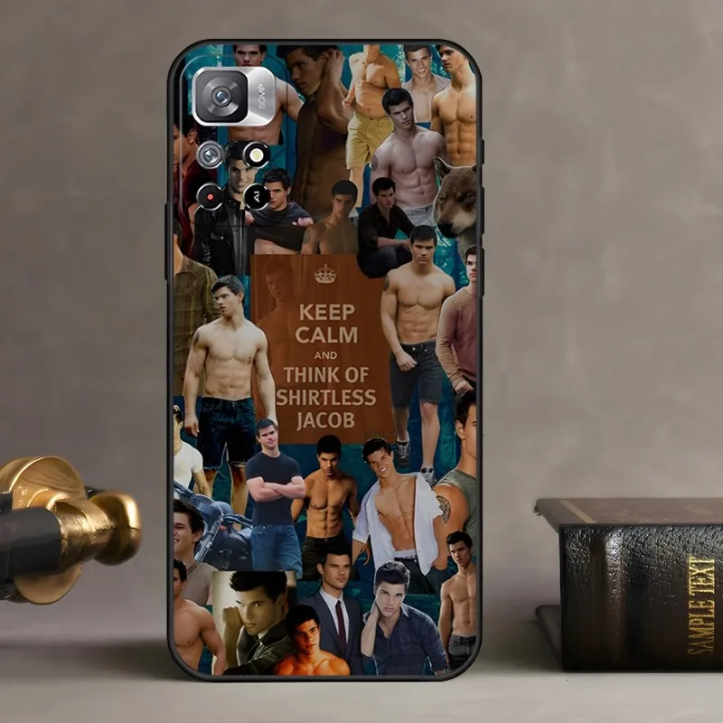 Team Edward Jacob Twilight Phone Case 2023 For Redmi 12 Poco X3 NFC PRO Note 11 S 5G 10 9 Plus 8 7 A C T 4G 10s