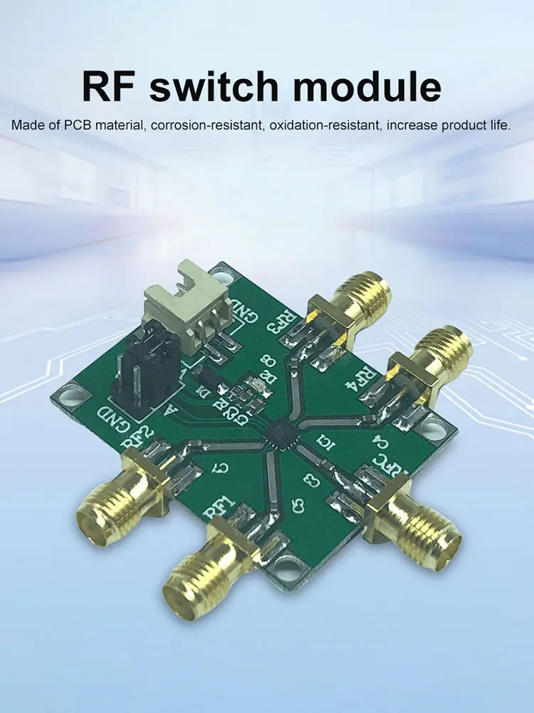 Corrosion Resistant HMC7992 6GHz RF Switch Module Non-Reflective RF Switch Module Enhanced Heat Dissipation for Professional Use