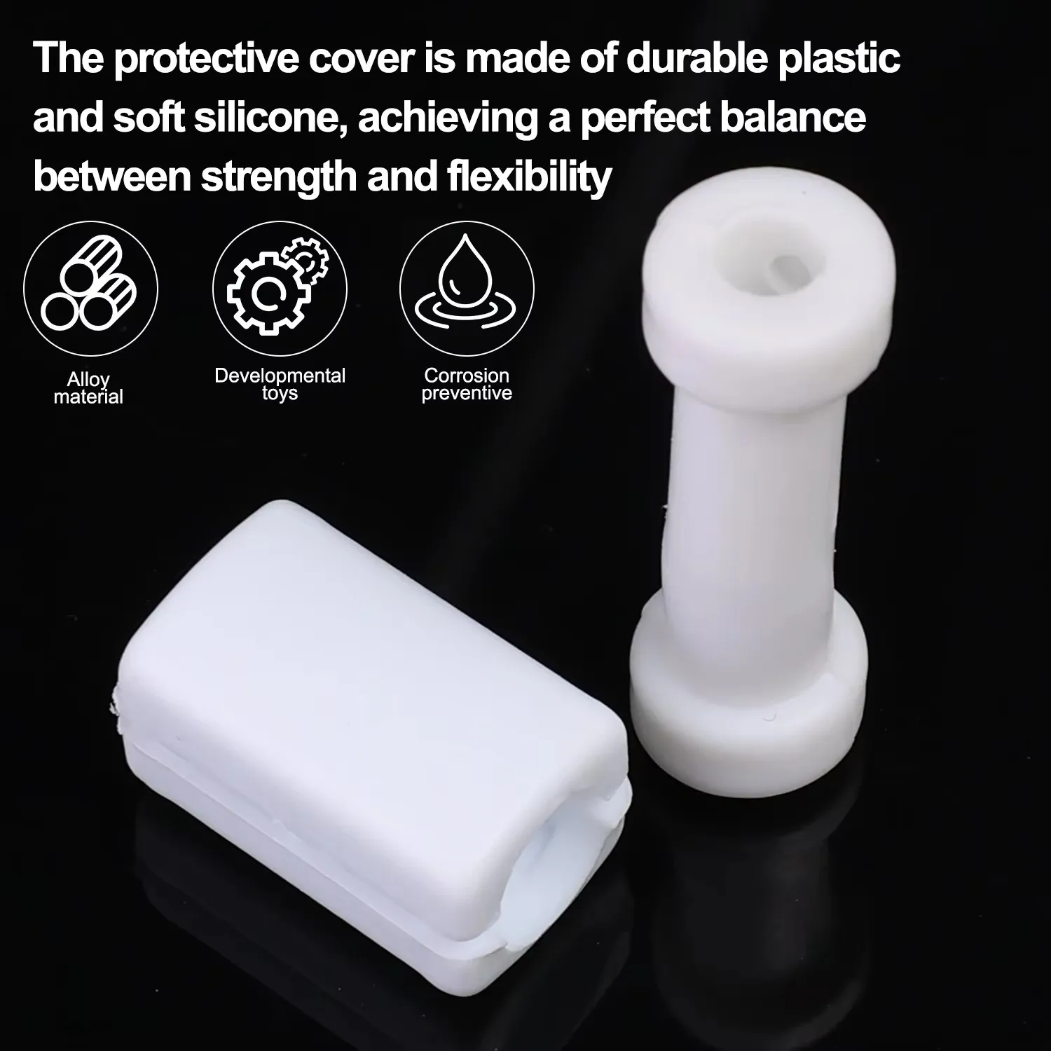 Anti Break Cable Protector Soft Silicone Cover For Apple Type C Micro USB Univerasl Charger Cord Winder Cover Wire Accessories view 3