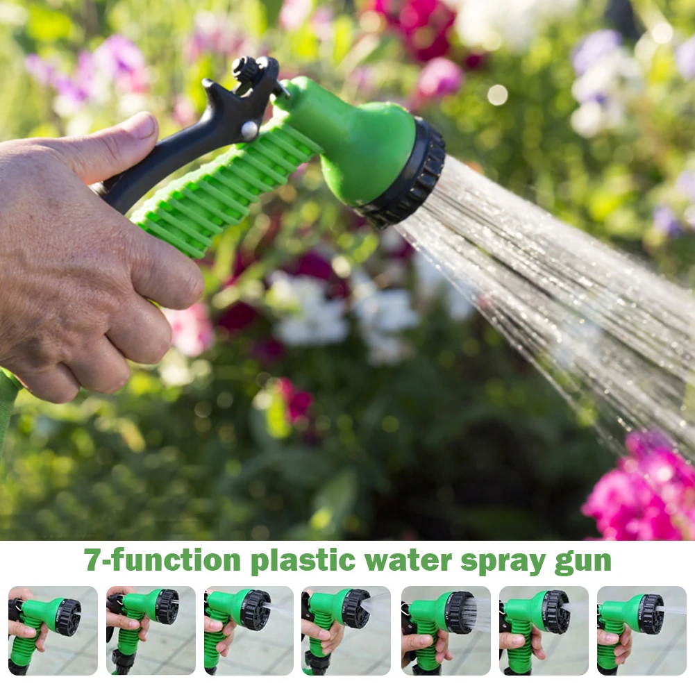 

Wall-mounted Garden Watering Pipe Multi-Function Portable Water Pipes Household High Pressure Adjustable Water Flowers Trees