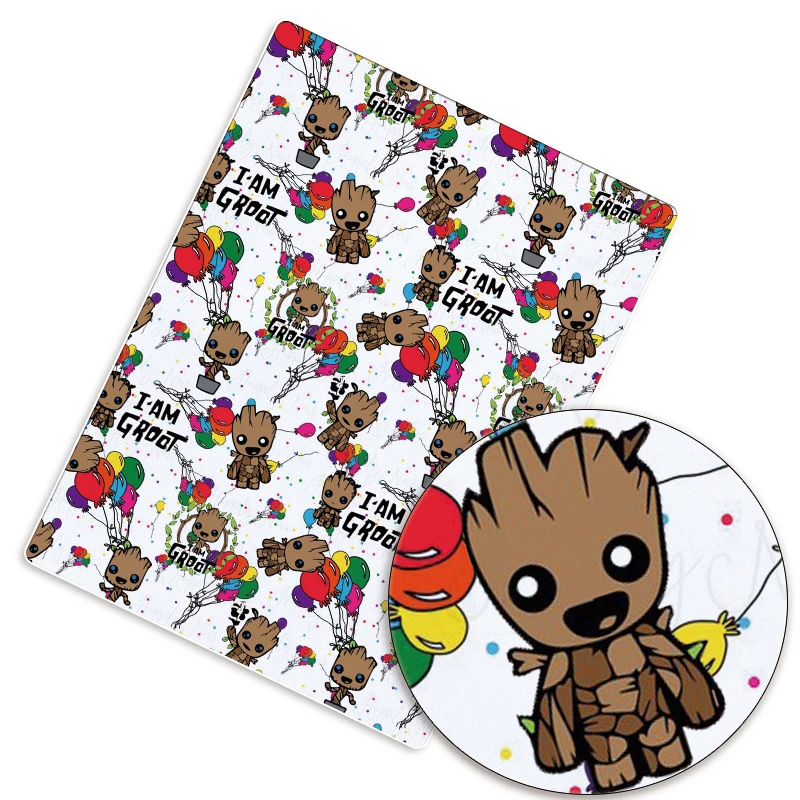 الكلاسيكية الكرتون DIY نسيج القطن البوليستر القطن اليد مخيط ومرقعة مبطن فستان طفل الستار Dresshome الطباعة شعبية