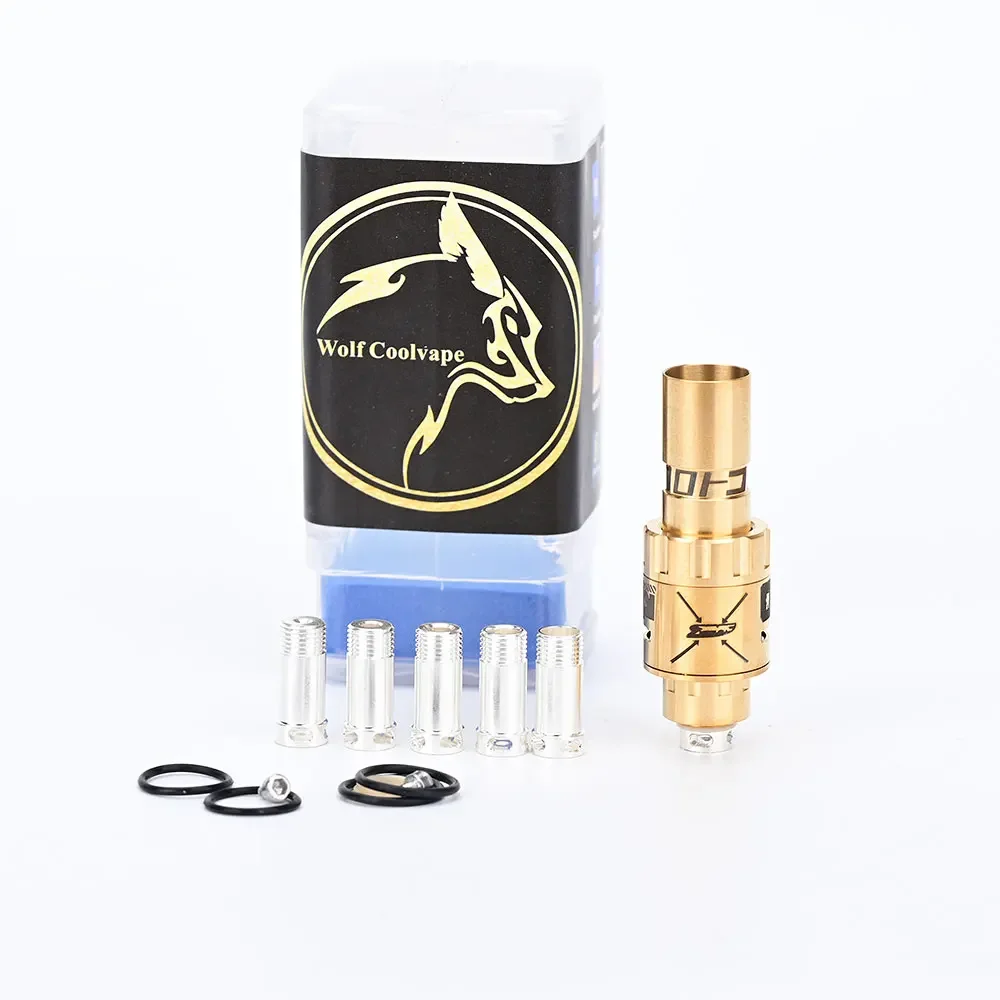 Wolfcoolvape RBA Protocol Ridge Style Bridge untuk Boro Mod BB Billet Box Vape WICK D XO Tank Kit Alat Penyemprot Yang Dapat Dibangun Kembali