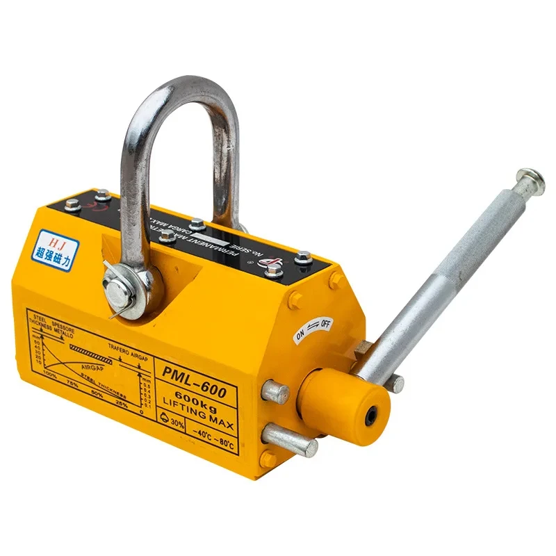 Direct Supply Poweul Heavy-Duty Lifting Magnet 100Kg-600Kg New Condition Permanent Magnetic Crane