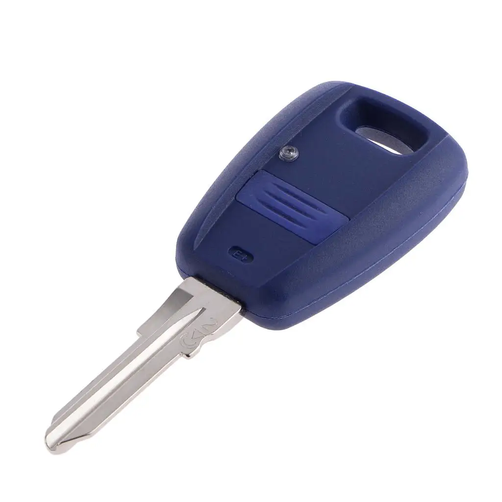 Caja de llave remota para coche, reparación de carcasa de 1 botón para Fiat Punto Doblo