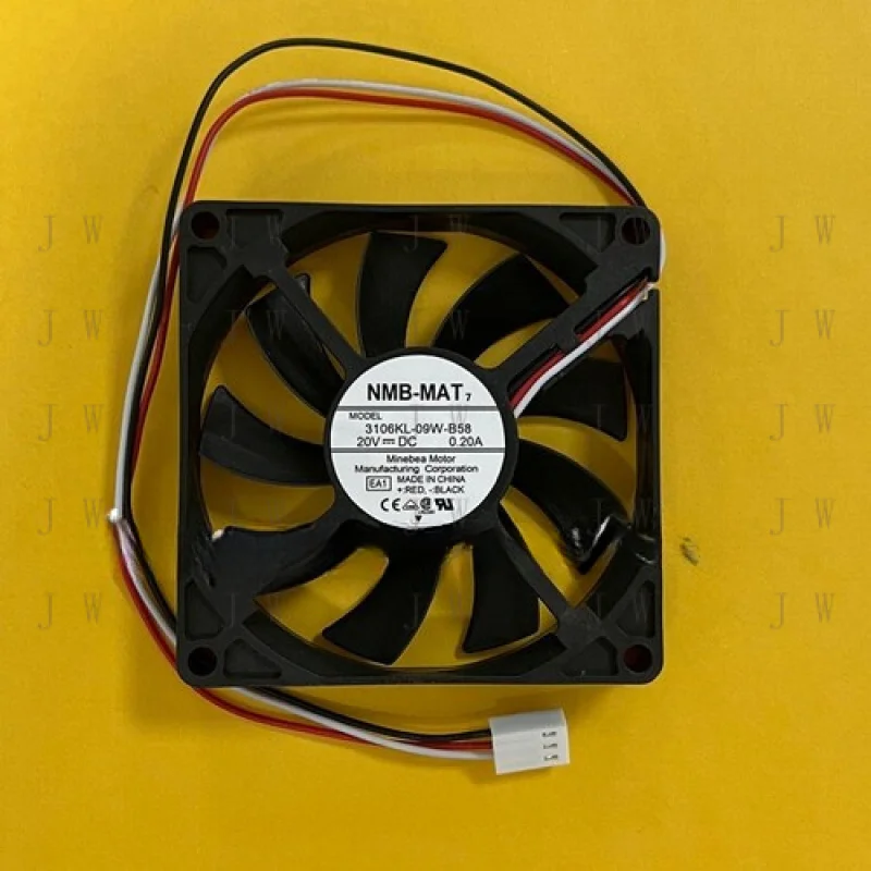 

DDZ NMB-MAT 3106KL-09W-B59 DC20V 0.15A 3-Pin Silent Cooling Fan